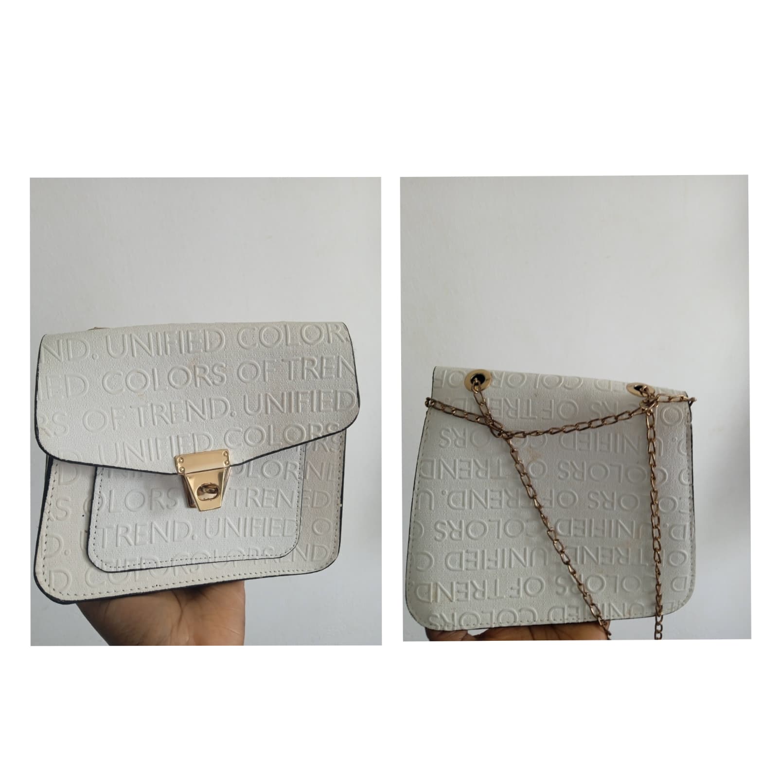 White Mini Shoulder Bag for Sale